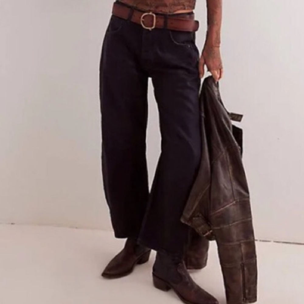 “NEW” We the Free Good Luck Tapered Barrel Jean *Coated Edition